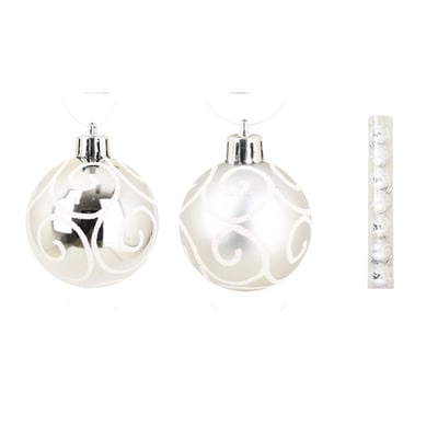 kit 7 boules argent EDEN