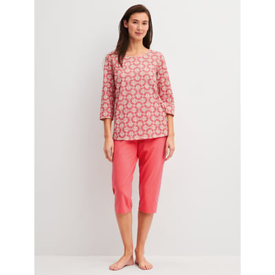 Pyjama capri manches 3/4 Coton COTTON SPECIAL CALIDA