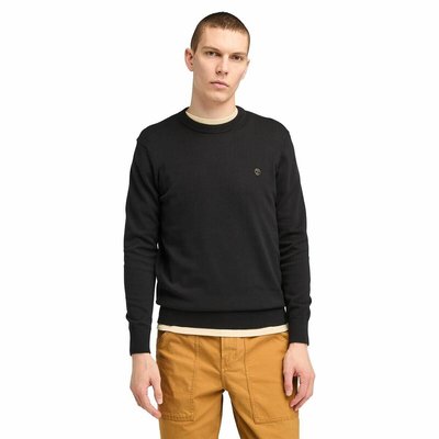 Pull col rond en coton regular TIMBERLAND