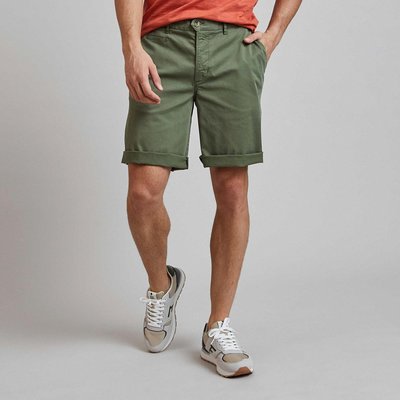 Short en coton et élasthanne SAULIEU REGULAR FAGUO