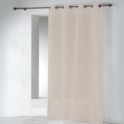Voilages en Etamine Unie à Oeillets HOME MAISON