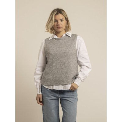 Pull gris pailleté femme 2025