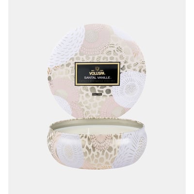 Bougie parfumée santal vanille 340 g VOLUSPA