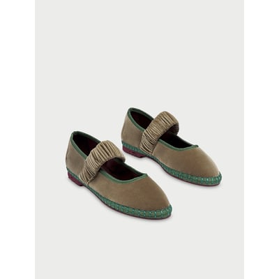 Ballerines en velours Mafalda FLABELUS