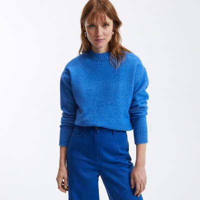 Pull bleu femme deals
