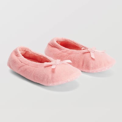 Chaussons ballerine fille uni MONOPRIX