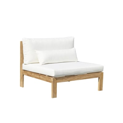 Fauteuil de jardin en teck massif  PALMA BERAH GETAH