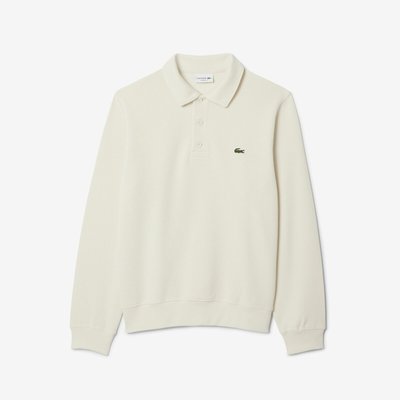 Jersey con cuello de polo acanalado LACOSTE