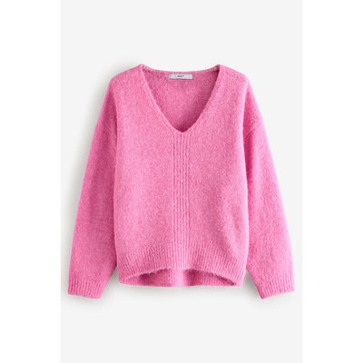 Pull décontractée en maille douce à col v NEXT