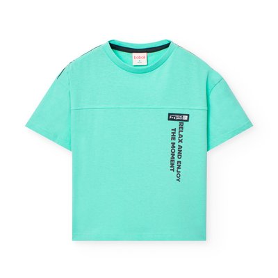 T-Shirt tricot teinte BOBOLI