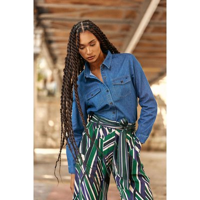 La redoute chemise en jean femme hot sale