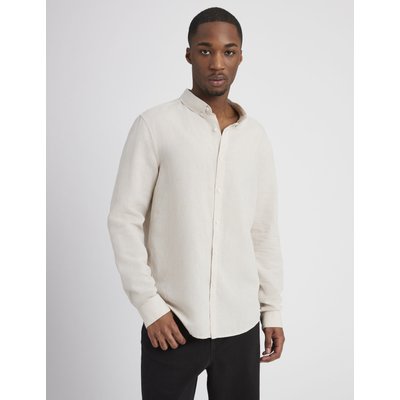 Chemise coton lin unie BZB