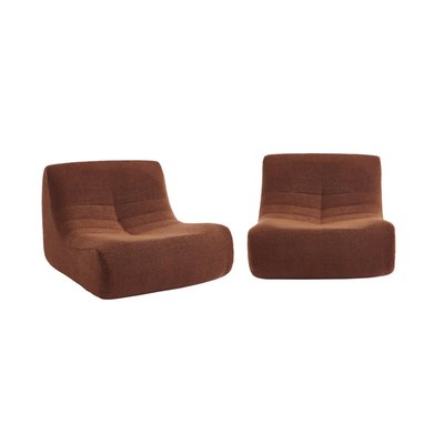 Chauffeuse modulable 1 place bouclette texturée (lot de 2) SOKOL SWEEEK