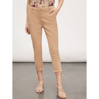 Pantalon chino en DRILL de coton stretch mélangé MOTIVI