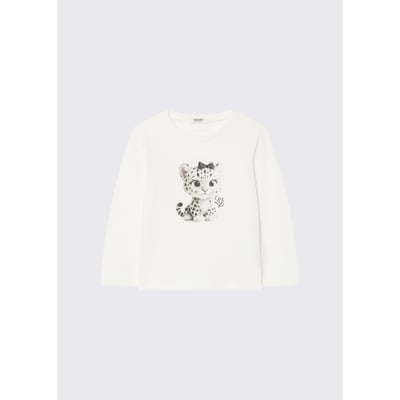 T-shirt en jersey avec imprimé LIU JO