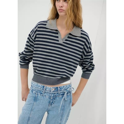 Jean taille basse cordon MANGO TEEN