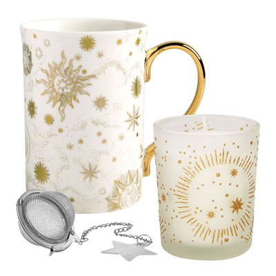Coffret bougie parfumée et mug Sapin Enchanté MATHILDE M