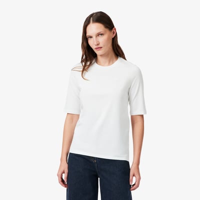 T-shirt manches trois-quarts coton doux LACOSTE