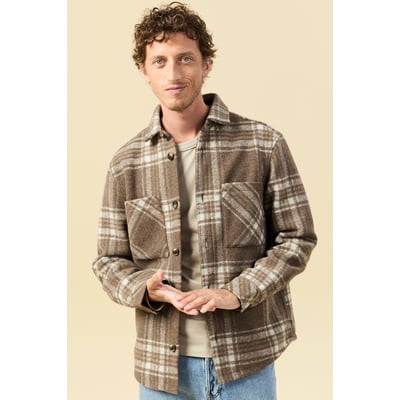 Surchemise manches courtes col classique BONOBO
