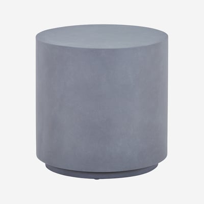 Table d'appoint ronde en ciment TRIANA HABITAT