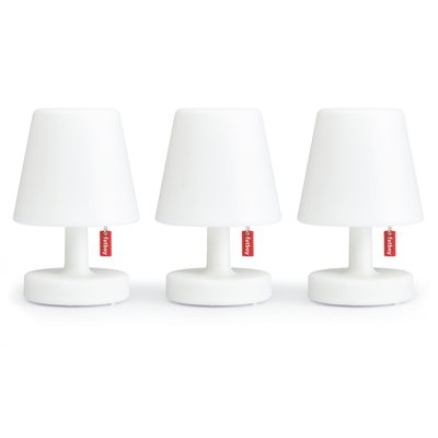 Lot de 3 Lampes à poser Polypropylène EDISON THE MINI FATBOY