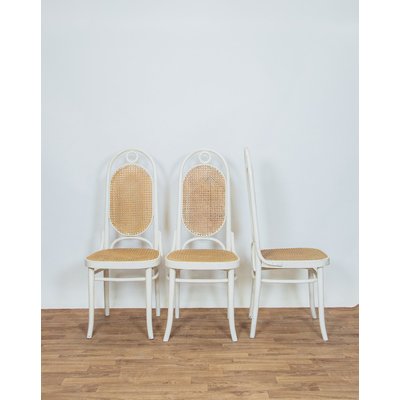 Lot de 6 chaises en rotin Claude N°249 - Bon état DEBONGOUT