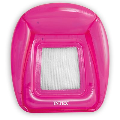 Fauteuil gonflable Candy maille   Rose INTEX