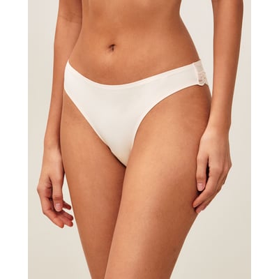 Tanga en microfibre et dentelle NEW SOFTIZ UNDIZ