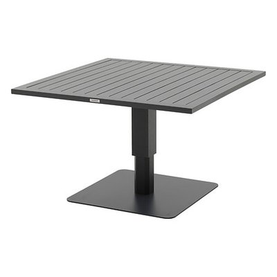 Table de jardin relevable carrée en aluminium SALIMIA HESPERIDE