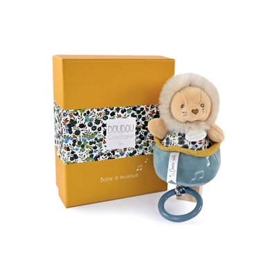 Peluche musicale Lion Boh'aime DOUDOU ET COMPAGNIE