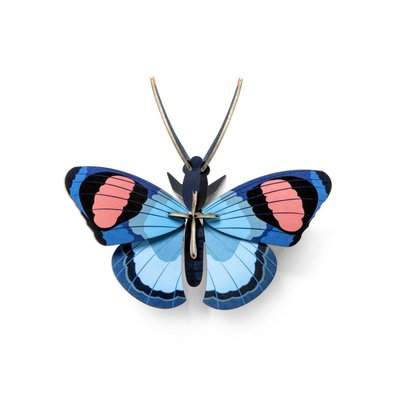 Papillon paon du jour décoration murale en carton STUDIO ROOF