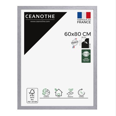 Cadre Photo 60x80 Cm Bois Reconstitué Fsc KARMA CEANOTHE