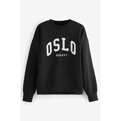 Sweat manches longues imprimé graphique NEXT