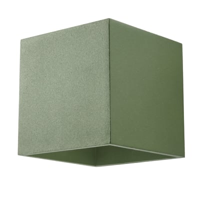 Applique murale Aluminium Vert Olive G9 1 Quad EDEN