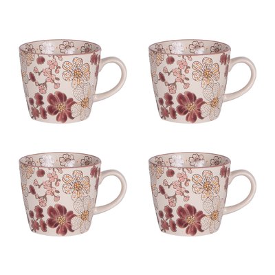 Coffret de 4 tasses   36 cl-KIYO TABLE PASSION
