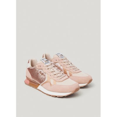 Basket rose paillette femme La Redoute