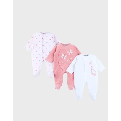 Lot de 3 Dors-bien en Velours NOUKIE'S