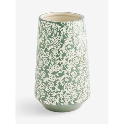 Vase en céramique à imprimé floral NEXT