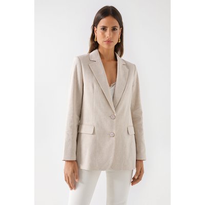 BLAZER EN LIN AVEC BRILLANCE SALSA JEANS