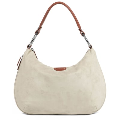Sac à main zippé HANDLE SUÉDINE SEQUOIA