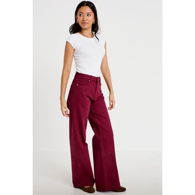 Jean wide leg taille haute CACHE CACHE