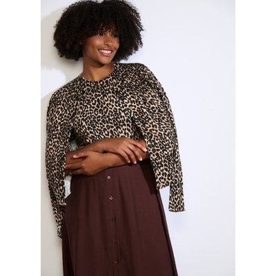Cardigan motif léopard LOLALIZA