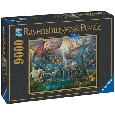 Ravensburger - puzzle adulte - puzzle 9000 p - la forêt magique des dragons - 16721 RAVENSBURGER