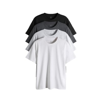 T-shirt léger à manches courtes, lot de 4 NEXT