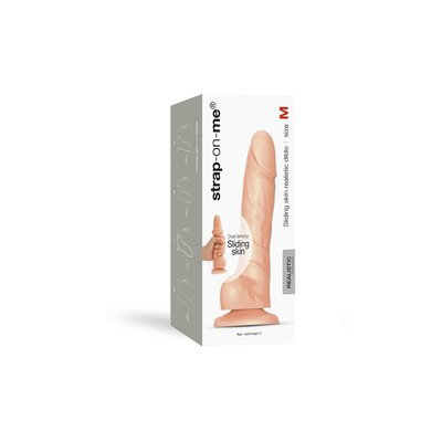 Dildo silding skin realistic taille M STRAP-ON-ME