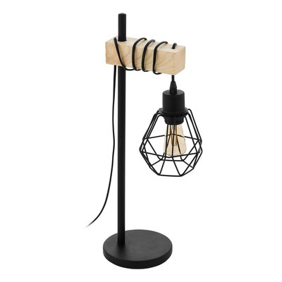 Lampe de table en métal   et bois TONSHEND 5 EGLO