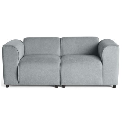 Suaro - Canapé modulable 2 places en tissu texturé LISA DESIGN