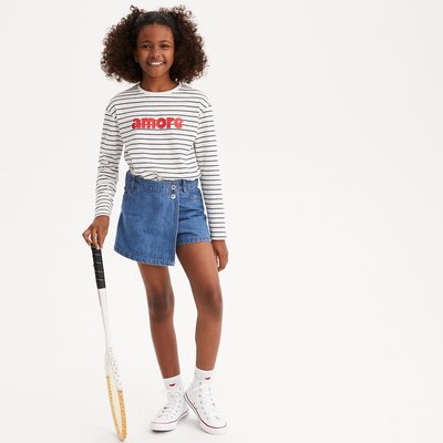 Short jean fille 12 ans La Redoute