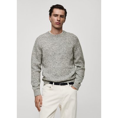 Pull-over chiné laine et coton MANGO MAN