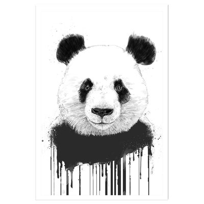 Affiche enfant panda flux HEXOA